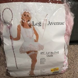 **sold**Little Bo Peep Costume (L) with Pink Boa